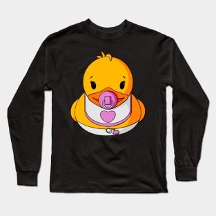 Baby Girl Rubber Duck Long Sleeve T-Shirt